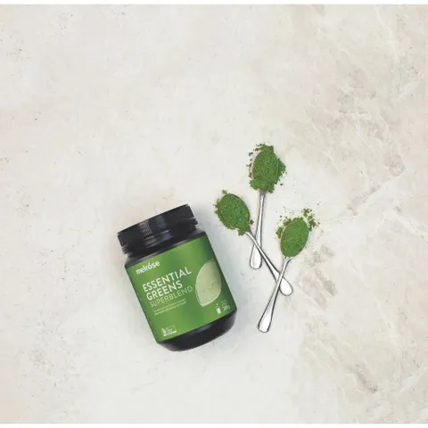 [Mẫu mới] Bột rau củ hữu cơ Melrose Organic Essential Greens - thích hợp cho người ít ăn rau