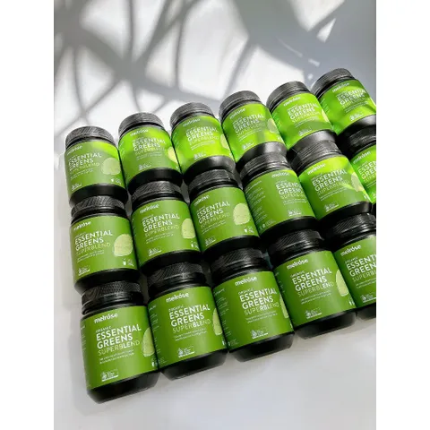 [Mẫu mới] Bột rau củ hữu cơ Melrose Organic Essential Greens - thích hợp cho người ít ăn rau