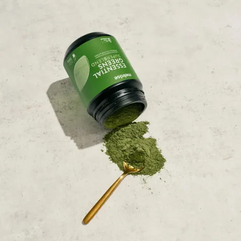 [Mẫu mới] Bột rau củ hữu cơ Melrose Organic Essential Greens - thích hợp cho người ít ăn rau