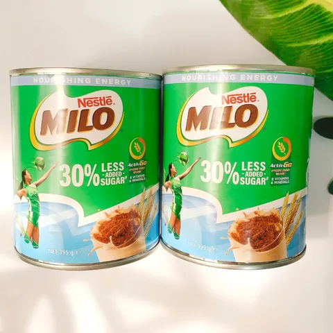 [Milo Úc ít đường] Nestle Milo Ít Thêm 30% Đường Hộp Thiếc