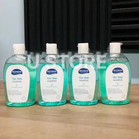 Dầu gội hương thảo phục hồi kích thích mọc tóc, tràm trà giảm nấm da đầu Redwin 500ml