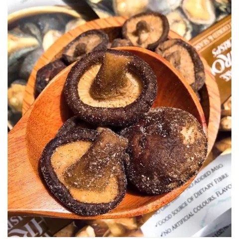 (Úc) Mẫu mới 300g Nấm Sấy Khô Giòn DJ&A Shiitake Mushroom Crisps