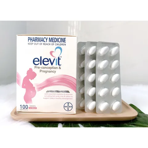 [Combo] Dành cho ba mẹ chuẩn bị có em bé Elevit bầu 100v + Menevit nam 90v