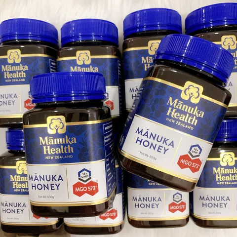 Mật ong [mgo 573+ 500g] Manuka Health New Zealand 500g mật ong Úc