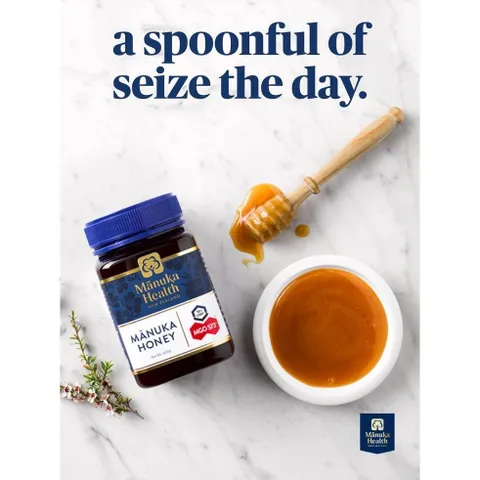 Mật ong [mgo 573+ 500g] Manuka Health New Zealand 500g mật ong Úc