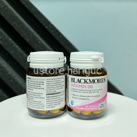 Viên Uống Bổ Sung Vitamin B6 Giúp Giảm Căng Thẳng Trước Kỳ Kinh Nguyệt Blackmores Vitamin B6