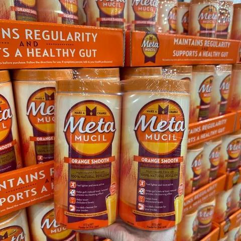 Bột Cam Bổ Sung Chất Xơ Metamucil Sugar Free 114 Doses