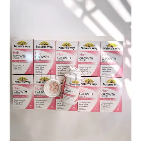 Viên hỗ trợ mọc tóc Nature’s Way Hair Growth Support 30v