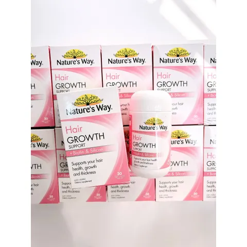 Viên hỗ trợ mọc tóc Nature’s Way Hair Growth Support 30v