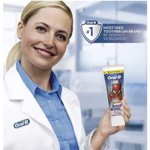 Kem Đánh Răng Có Fluoride Cho Bé, Bảo Vệ Răng Sữa, Ngừa Sâu Răng, Hương Trái Cây Dễ Chịu
