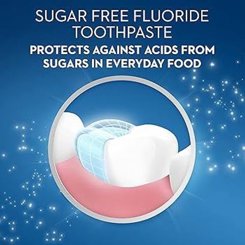 Kem Đánh Răng Có Fluoride Cho Bé, Bảo Vệ Răng Sữa, Ngừa Sâu Răng, Hương Trái Cây Dễ Chịu