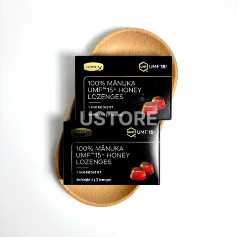 Kẹo ngậm mật ong Manuka cao cấp, nguyên chất từ mật ong UMF15+ - Manuka Honey Lozenges – 6 Pieces