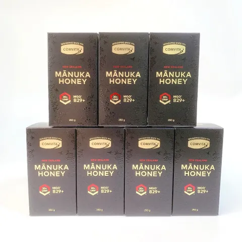 Mật ong Manuka Comvita kháng khuẩn mạnh (tặng kèm que lấy mật ong) [Comvita 20+ 250g]