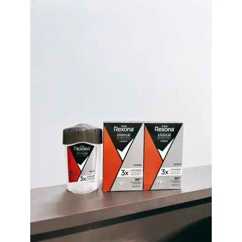 Lăn Khử Mùi Rexona Úc - Clinical Protection Cream, bảo vệ lên tới 96h