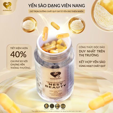 [Quà Valentine Cao Cấp] Set Quà Sắc Đẹp Ausmedic - Kiều Diễm Đón Xuân (Kèm Decor Hoa Khô) 794149