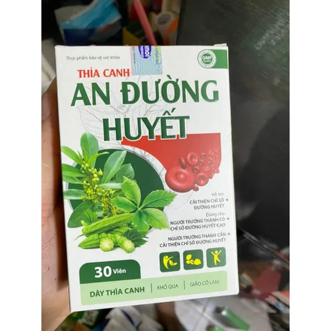 Thìa Canh An Đường Huyết Khổ Qua - Hỗ Trợ Giảm Đường Huyết, Giảm Mỡ Máu, Cholesterol Cho Người Tiểu Đường