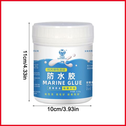 Keo Chống Thấm Marine Glue Trong Suốt, Không Mùi, Chịu Nhiệt Tốt Dễ Sử Dụng 300G