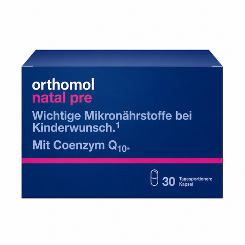 (Đức) Orthomol Natal Pre Chính Hãng Vitamin Tiền Thai Kỳ Hỗ Trợ Sức Khỏe Sinh Sản, Chuẩn Bị Mang Thai Cho Phụ Nữ