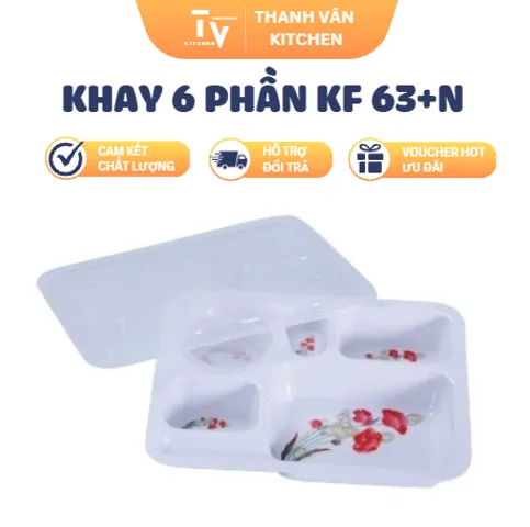 Khay 6 Phần KF 63+N (TV1620)