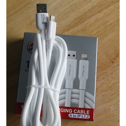 cáp sạc USB to IPHONE dây silicone siêu bền 