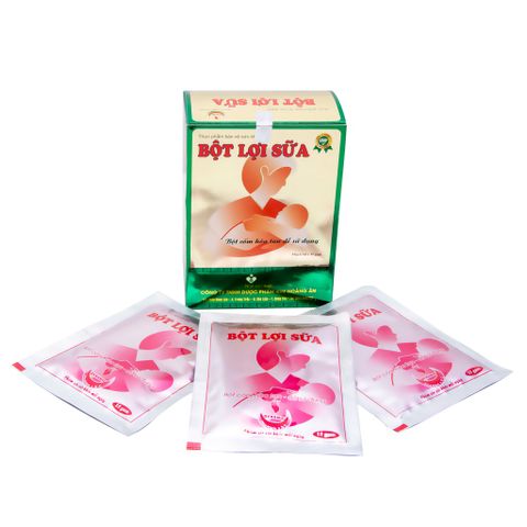 Tăng sữa mẹ cho phụ nữ sau sinh Bột lợi sữa Hộp 6 gói