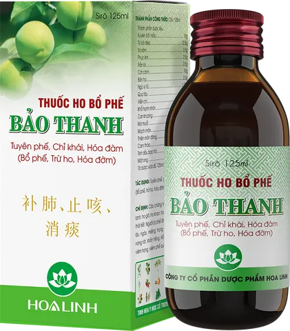 THUỐCC HO BỔ PHẾ BẢO THANH