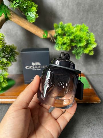 Thanh lý chai đã mở bao nilong nước Hoa Nam Coach For Men EDT 30ml
