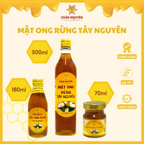 MẬT ONG RỪNG TÂY NGUYÊN XUÂN NGUYÊN