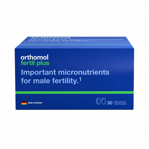 (Đức) Orthomol Fertil Plus Chính Hãng Vitamin Hỗ Trợ Sức Khỏe Sinh Sản Nam, Hỗ Trợ Chất Lượng Tinh Trùng Cho Nam Giới Chuẩn Bị Có Con
