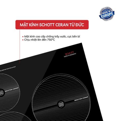 Bếp ba điện từ Saiko SK-6700
