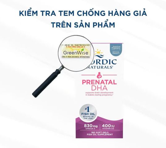 (Mỹ) Nordic Naturals Prenatal DHA 90 Viên Chính Hãng Bổ Sung DHA Omega 3 Cho Bà Bầu, Phụ Nữ Mang Thai