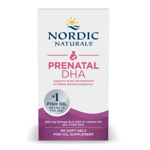 (Mỹ) Nordic Naturals Prenatal DHA 90 Viên Chính Hãng Bổ Sung DHA Omega 3 Cho Bà Bầu, Phụ Nữ Mang Thai