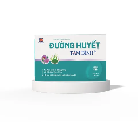 ĐƯỜNG HUYẾT TÂM BÌNH – HỖ TRỢ ỔN ĐỊNH ĐƯỜNG HUYẾT, BẢO VỆ SỨC KHOẺ