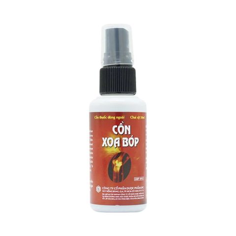Xịt Xoa Bóp OPC Hỗ Trợ Giảm Đau Ngoài Da Đau Lưng, Bong Gân, Chấn Thương Chai 50ml