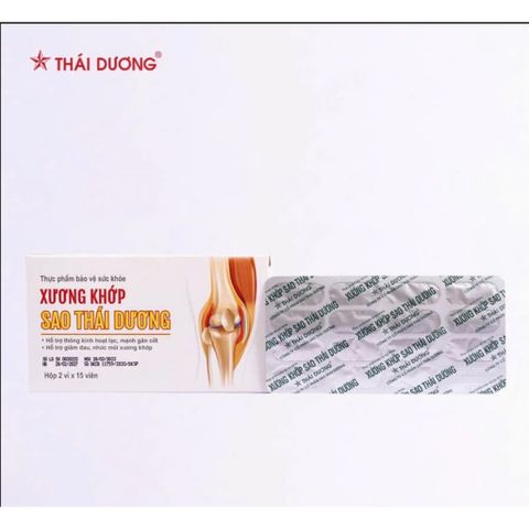 Viên Xương Khớp Sao Thái Dương Hộp 30 viên giảm đau xương khớp-Sao Thái Dương