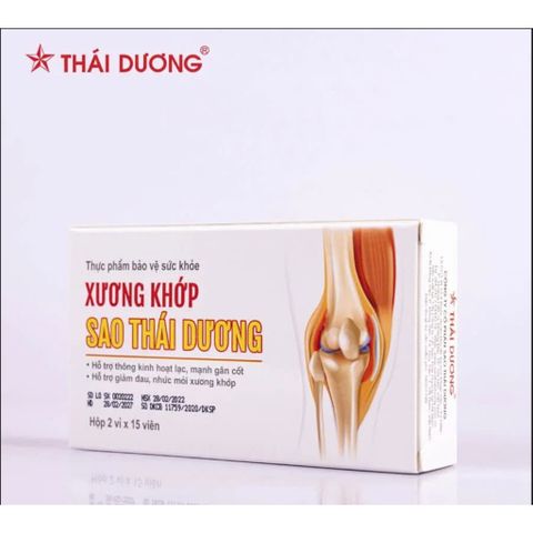 Viên Xương Khớp Sao Thái Dương Hộp 30 viên giảm đau xương khớp-Sao Thái Dương