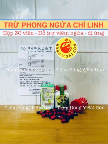 Vall Boon jue Zhi Yang Lin - Trừ Phong Ngứa Chỉ Linh Hộp 30 Viên