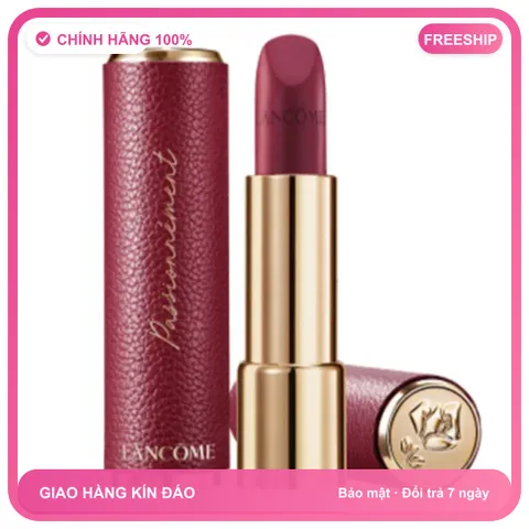 (Nhập Khẩu) Son Lancôme Limited 888 Passionément Màu Đỏ Mận Đầy Đủ