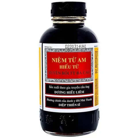 Siro giảm ho Niệm Từ Am Hiếu Tử Xuyên Bồi Tỳ Bà Cao (300ml)