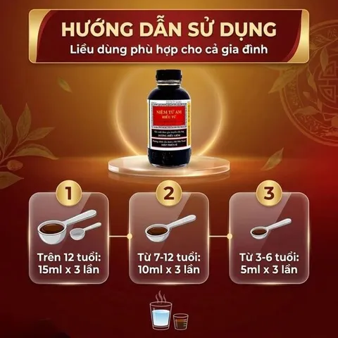 Siro giảm ho Niệm Từ Am Hiếu Tử Xuyên Bồi Tỳ Bà Cao (300ml)