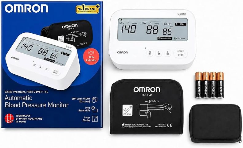 Máy đo huyết áp bắp tay IQ BT OMRON HEM-7194T1-FL