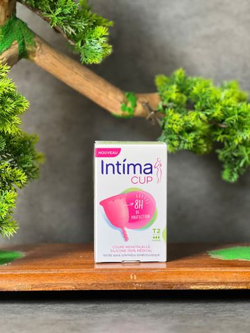 Cốc Nguyệt San Intima Cup T2 super Silicone Y Tế, Bảo Vệ Đến 8 Giờ