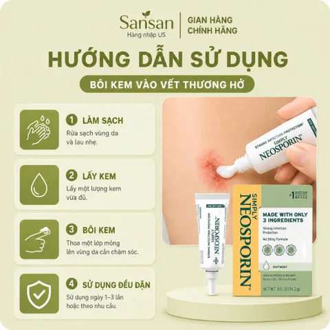 Kem Neo.sporin tuýp 14.2g & 28.3g Mỹ