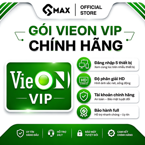 TÀI KHOẢN VIEON VIP - CHẤT LƯỢNG CAO HD CHÍNH HÃNG