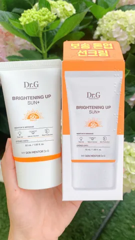 KEM CHỐNG NẮNG SÁNG DA DR.G BRIGHTENING UP SUN SPF50+ PA+++ 50ML chân ái da dầu – da hỗn hợp – da nhạy cảm
