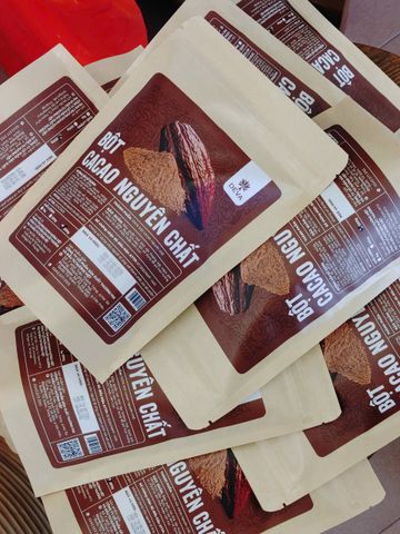 Bột Cacao Nguyên Chất Deva 500g - Hương Vị Đắng Đặc Trưng, Phù Hợp Cho Keto, Pha Chế Socola Nóng, Thực Phẩm Ăn Kiêng