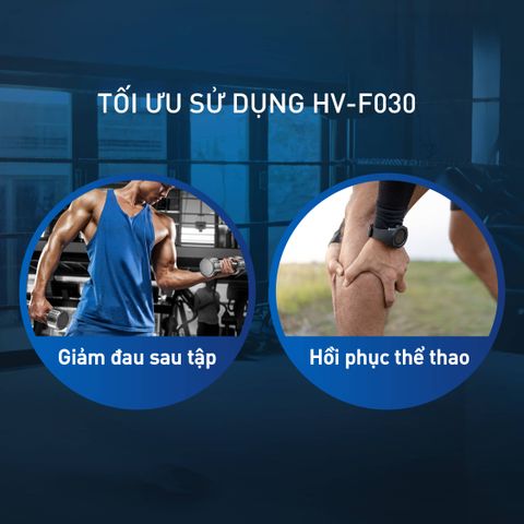 Máy xung điện trị liệu OMRON HV-F030