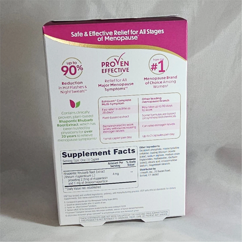 Estroven Complete Multi-Symptom Menopause Relief,  hỗ trợ giảm mãn kinh 84v