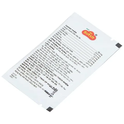 Siro hỗ trợ giải cảm Dr.Sutsit Gia An (30 gói)