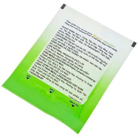 Cốm hỗ trợ làm giảm các triệuu chứngg cảm Eugica Cold & Flu Mega (10 gói)
